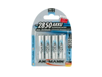 Ansmann R6 (AA) 2850 mAh / 4 kusy