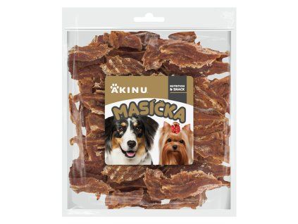 Akinu MASÍČKA hovädzie pásiky pre psov 300 g