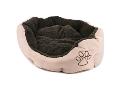 Akinu pelech nylon&fleece s tlapkou kulatý S 45x40 cm