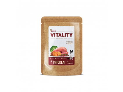 Akinu VITALITY na cesty kuřecí pro psy 150 g