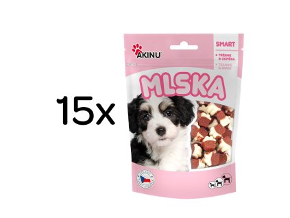 Akinu MLSKA Mini tlapičky pamlsek 15 x 70 g