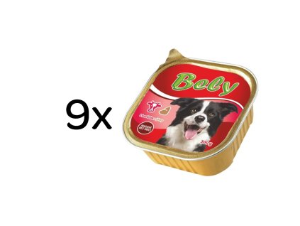 Akinu BELY Hovězí & játra paštika pro psy 9 x 300 g