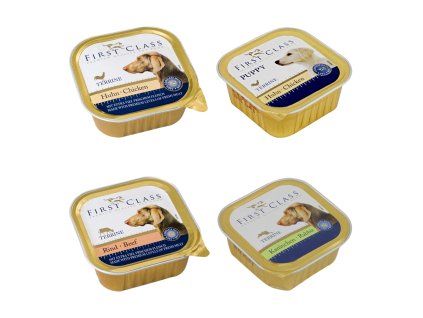 First class MIX paštiky pro psy 4 x 150 g