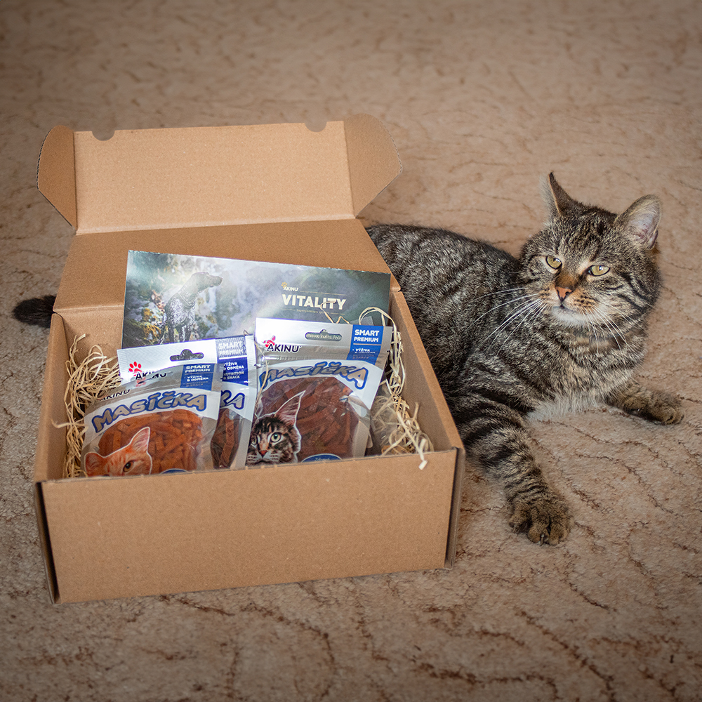 Akinu Masíčka box pro kočky Obrázek