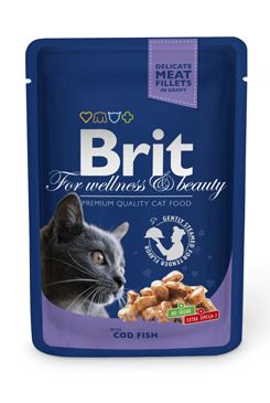 Brit Premium Cat kapsa with Cod Fish 100g