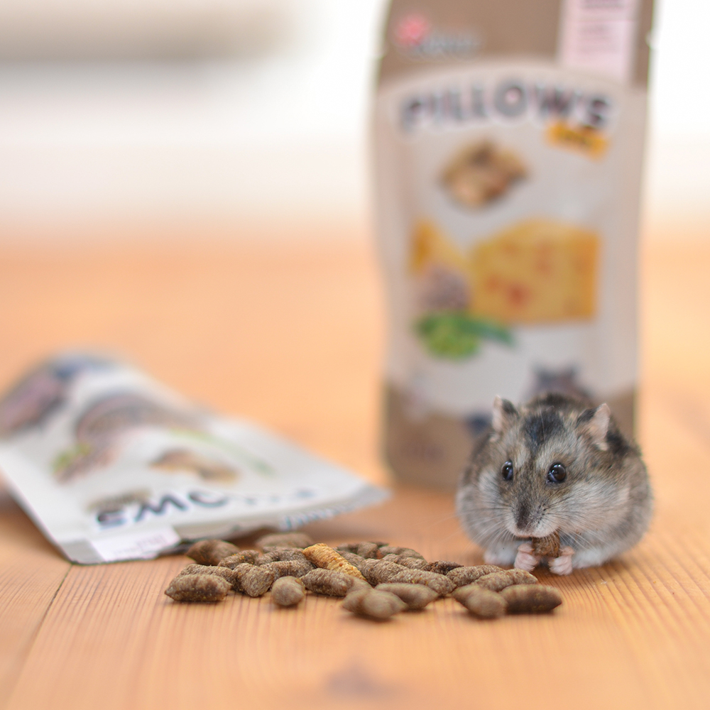 Akinu Pillows polštářky s moučným červem pro hlodavce 40g Obrázek