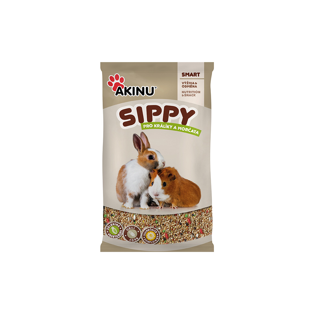 Sippy deluxe krmivo pro králíky a morčata 400g