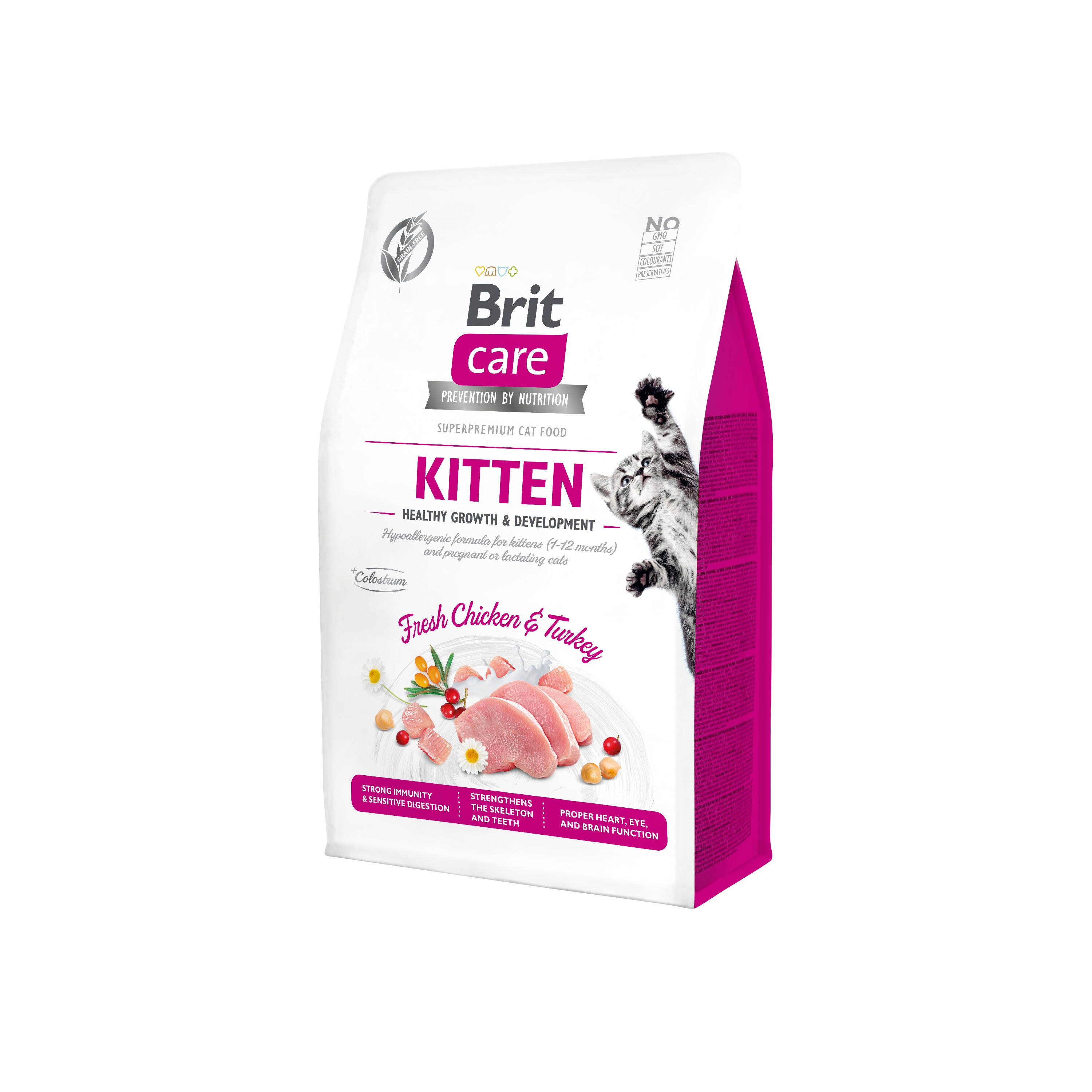 Brit Care Cat GF Kitten Healthy Growth&Develop. 0,4kg