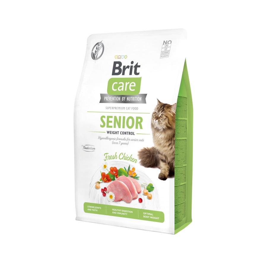 Brit Care Cat GF Senior Weight Control 2kg