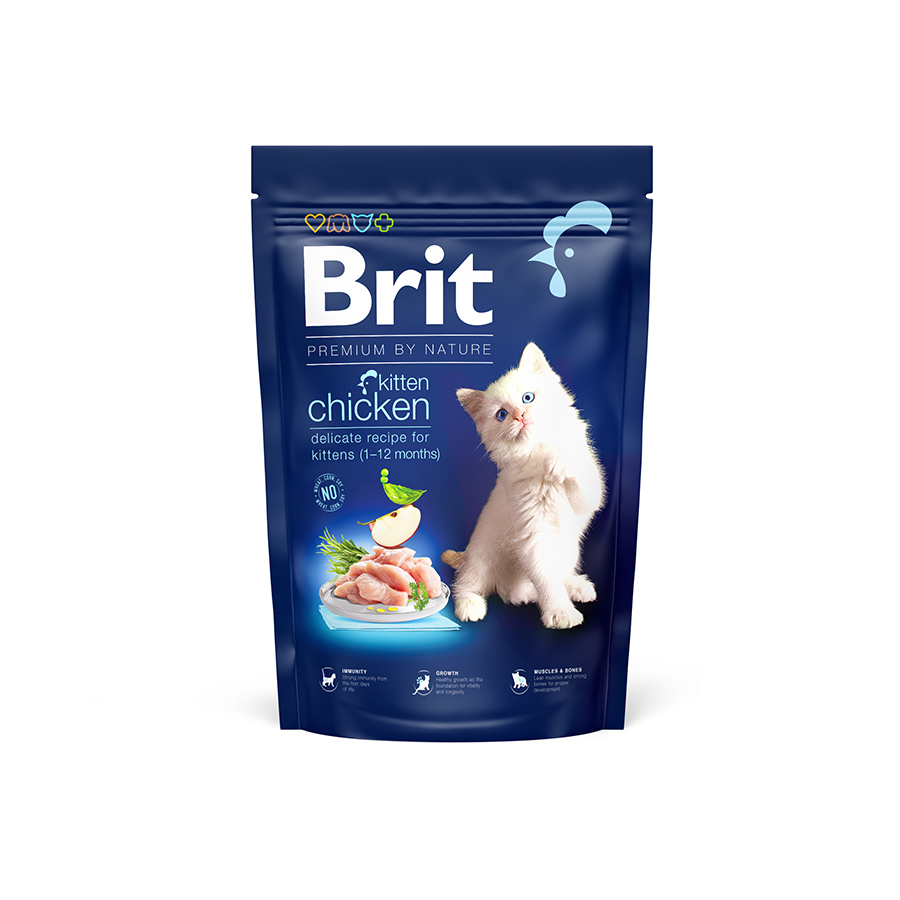 Brit Premium Cat by Nature Kitten Chicken 1,5 kg
