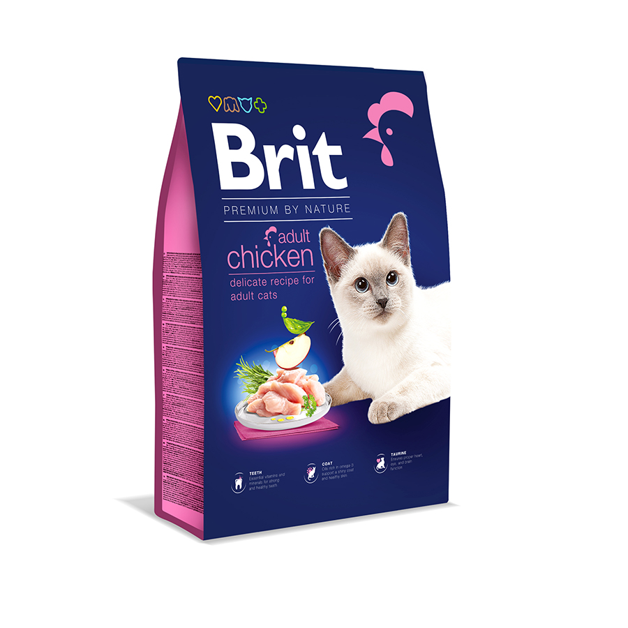 Brit Premium Cat by Nature Adult Chicken 8 kg