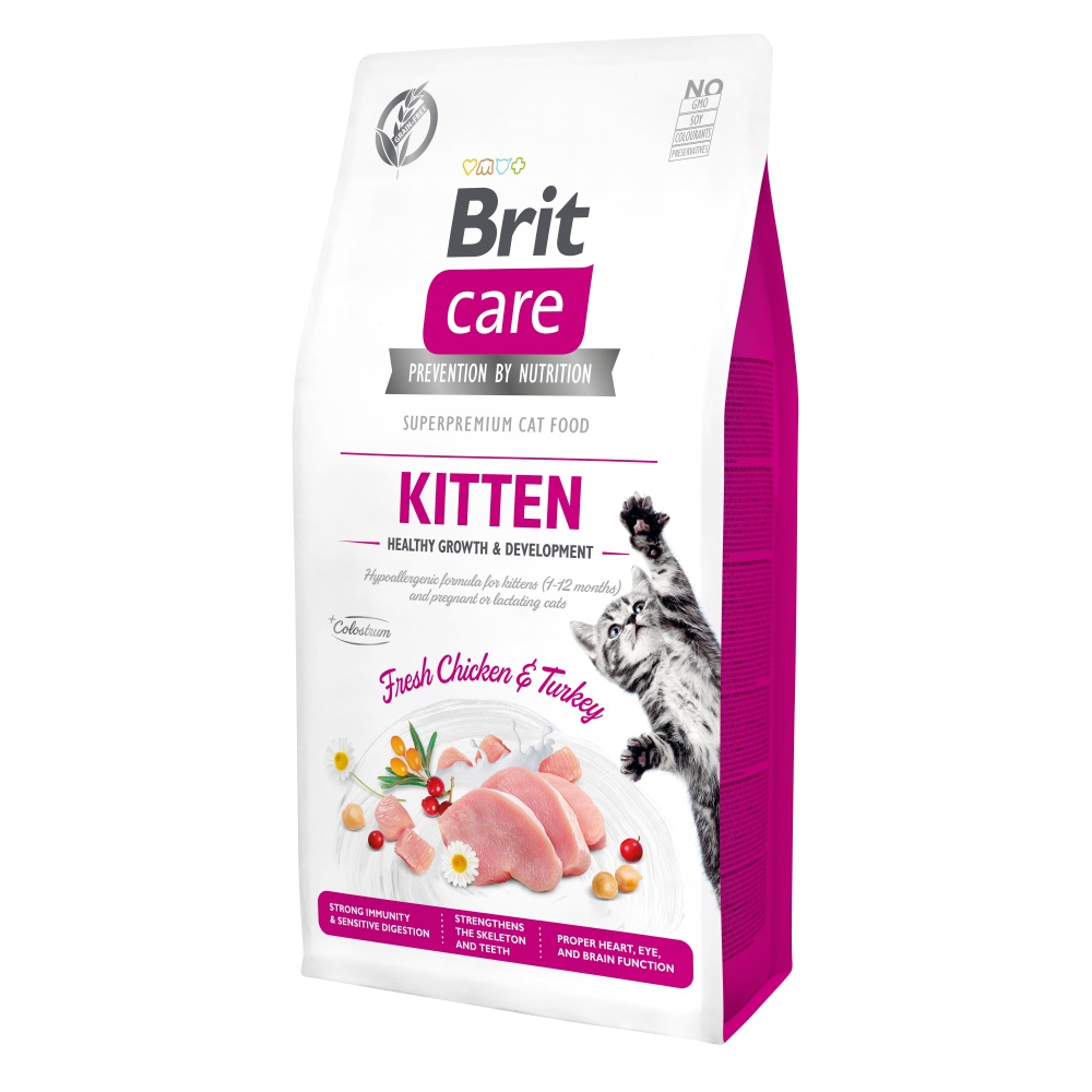 Brit Care Cat GF Kitten Healthy Growth&Development 7kg