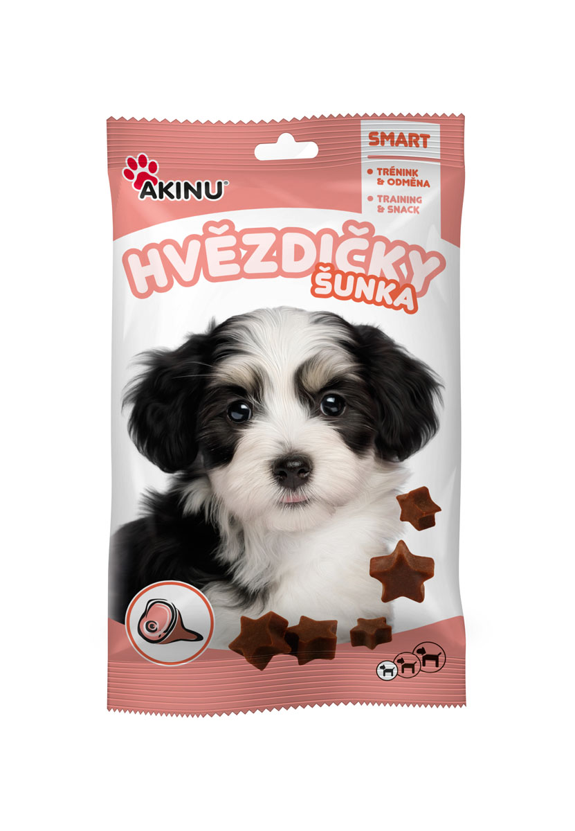 Akinu Hvězdičky šunka 60g