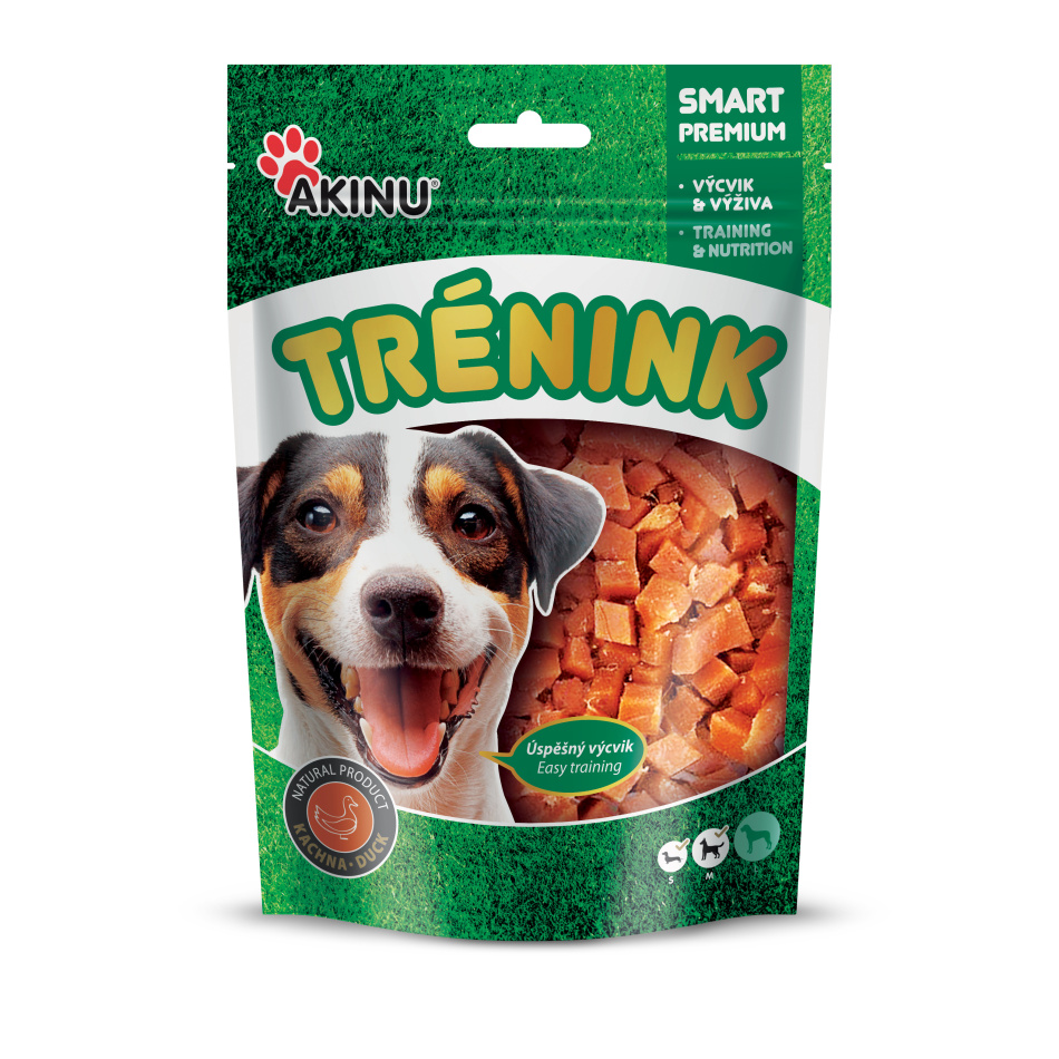 Akinu Trénink kachní kostky pro psy 120 g