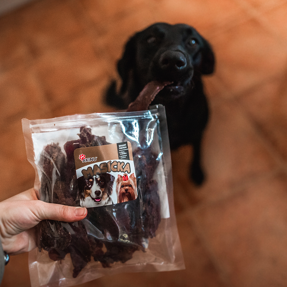 Akinu Masíčka kachní prsíčka pro psy 300 g Obrázek