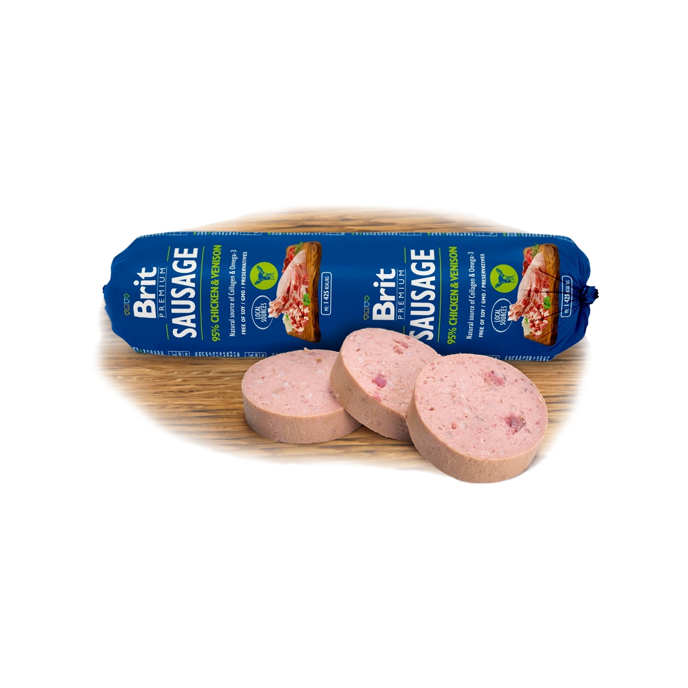 Brit Premium Brit Sausage Chicken & Venison 800g