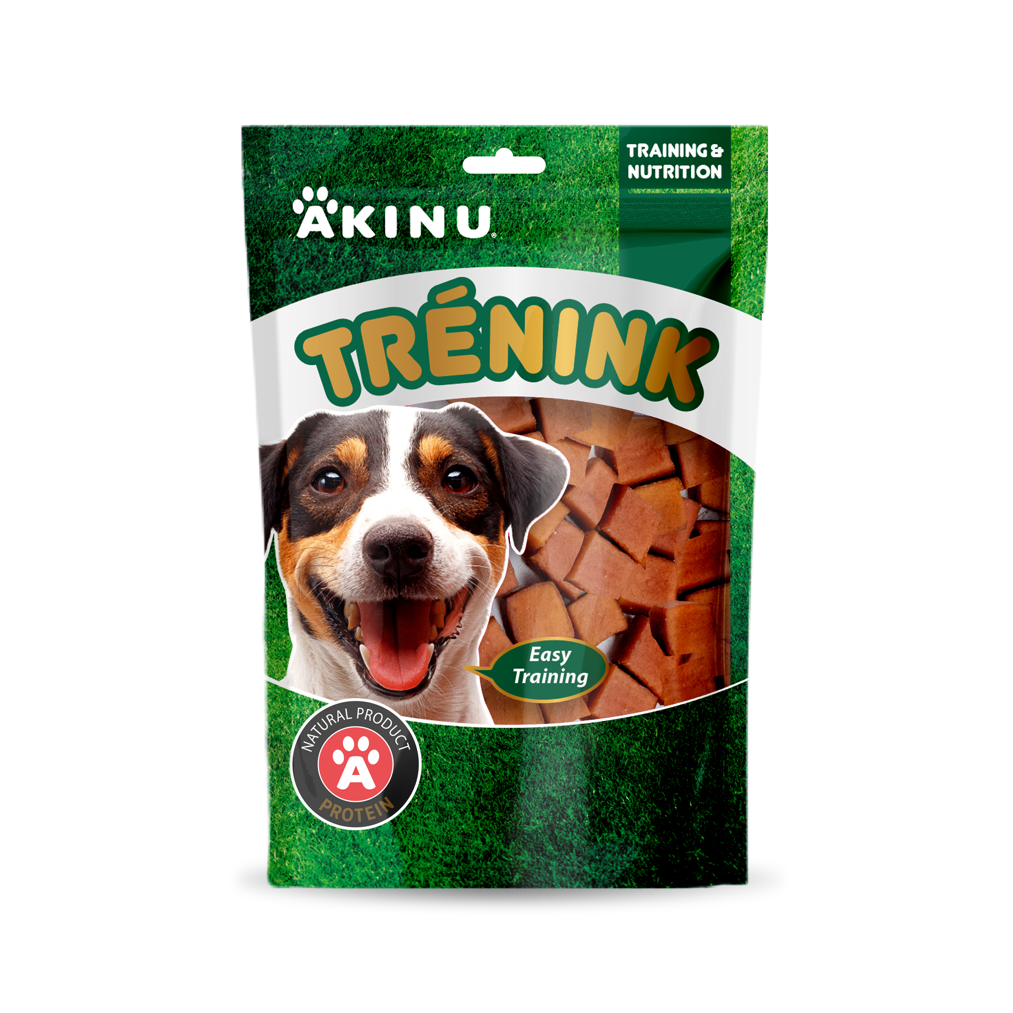 Akinu Trénink Lososové kostky pamlsek pro psy 120 g