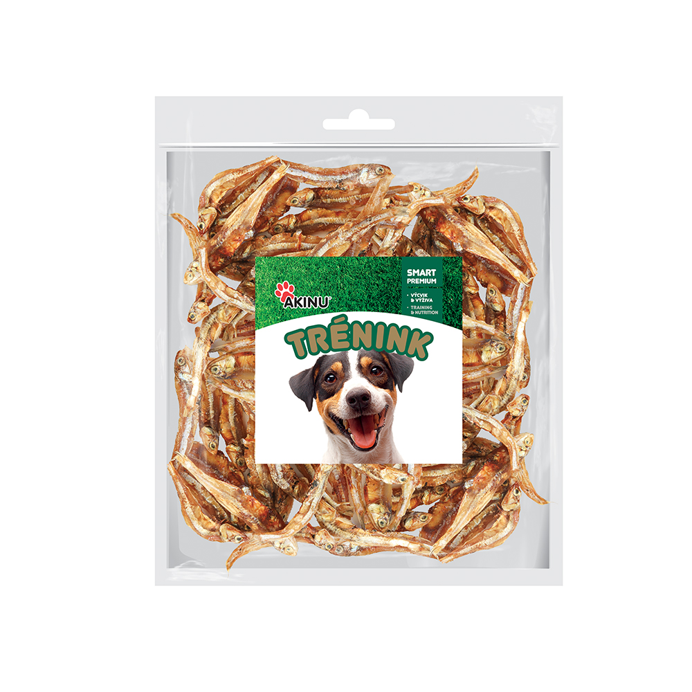Akinu Trénink rybičky pro psy 200 g