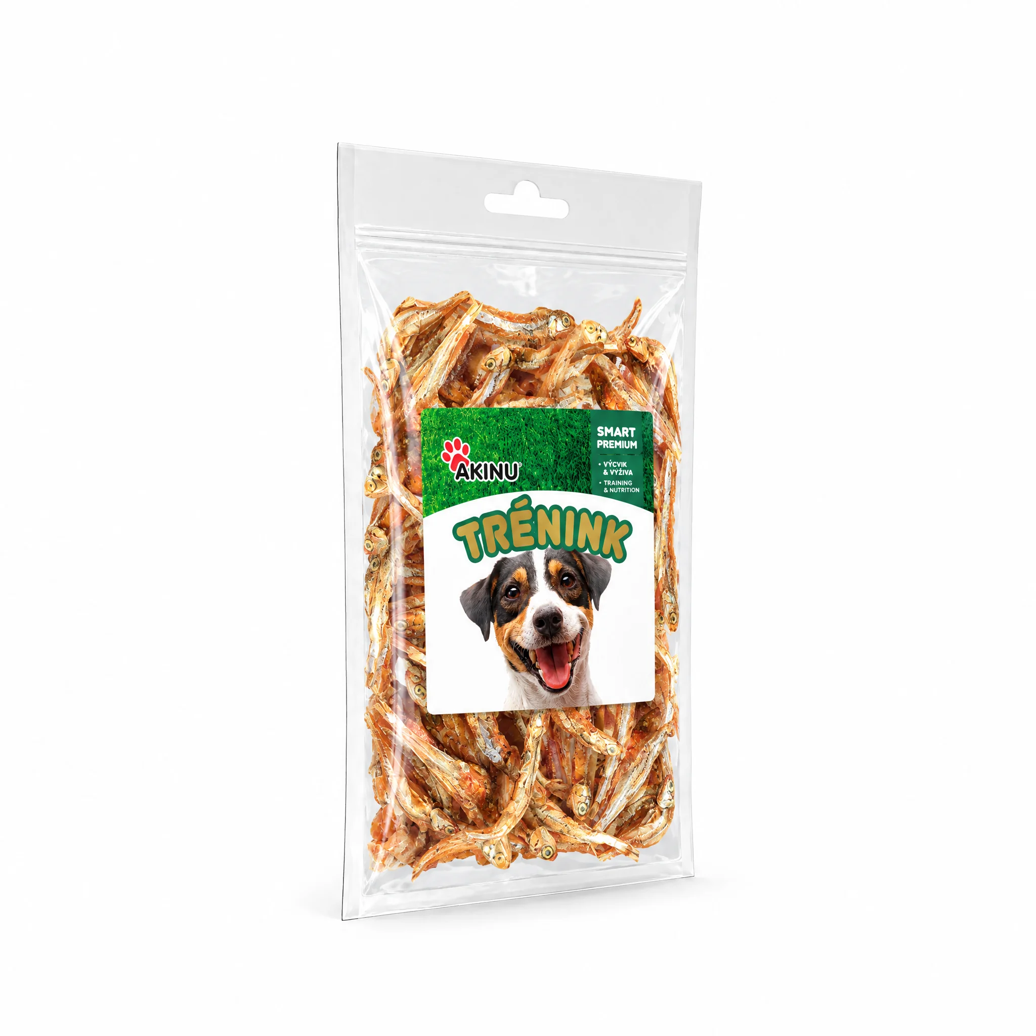 Akinu Trénink Rybičky pamlsek pro psy 75 g