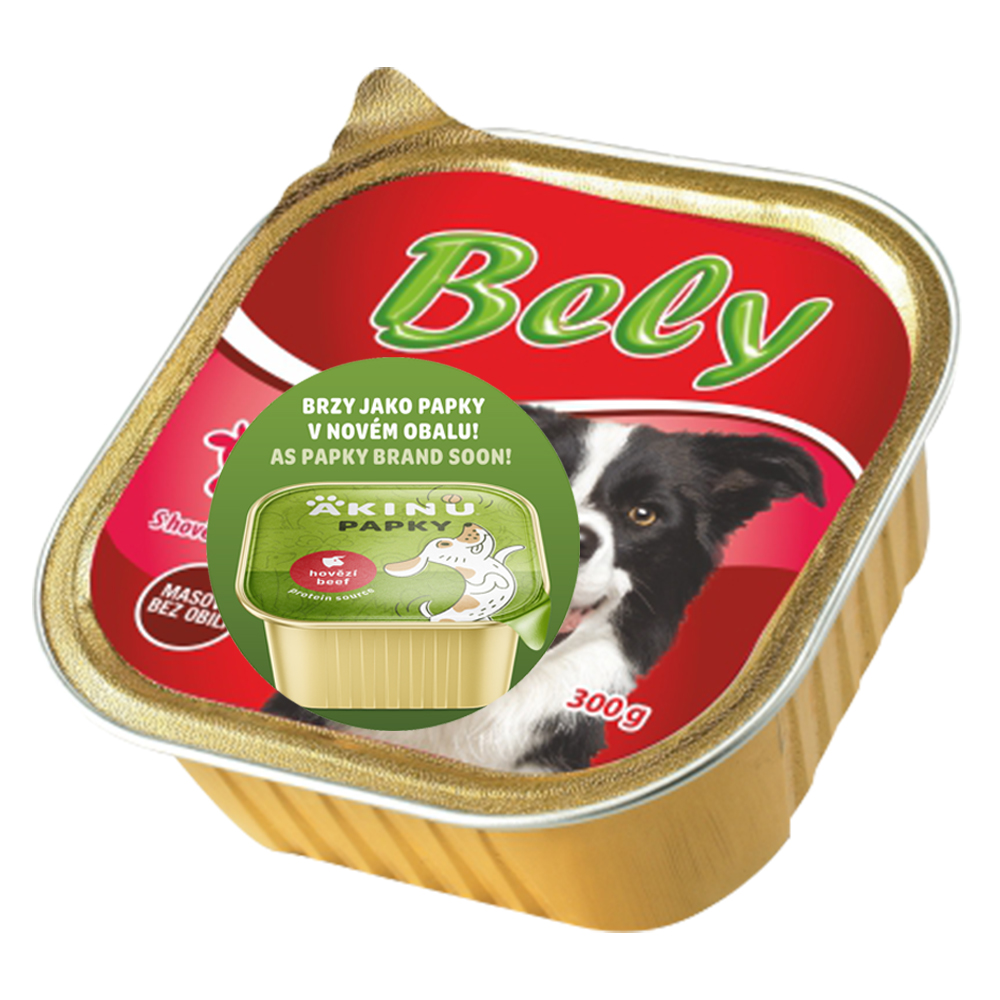 Bely paštika s hovězím a játry 300g Obrázek