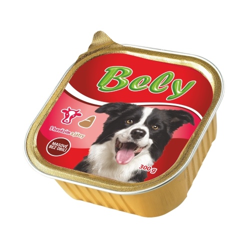 Bely paštika s hovězím a játry 300g