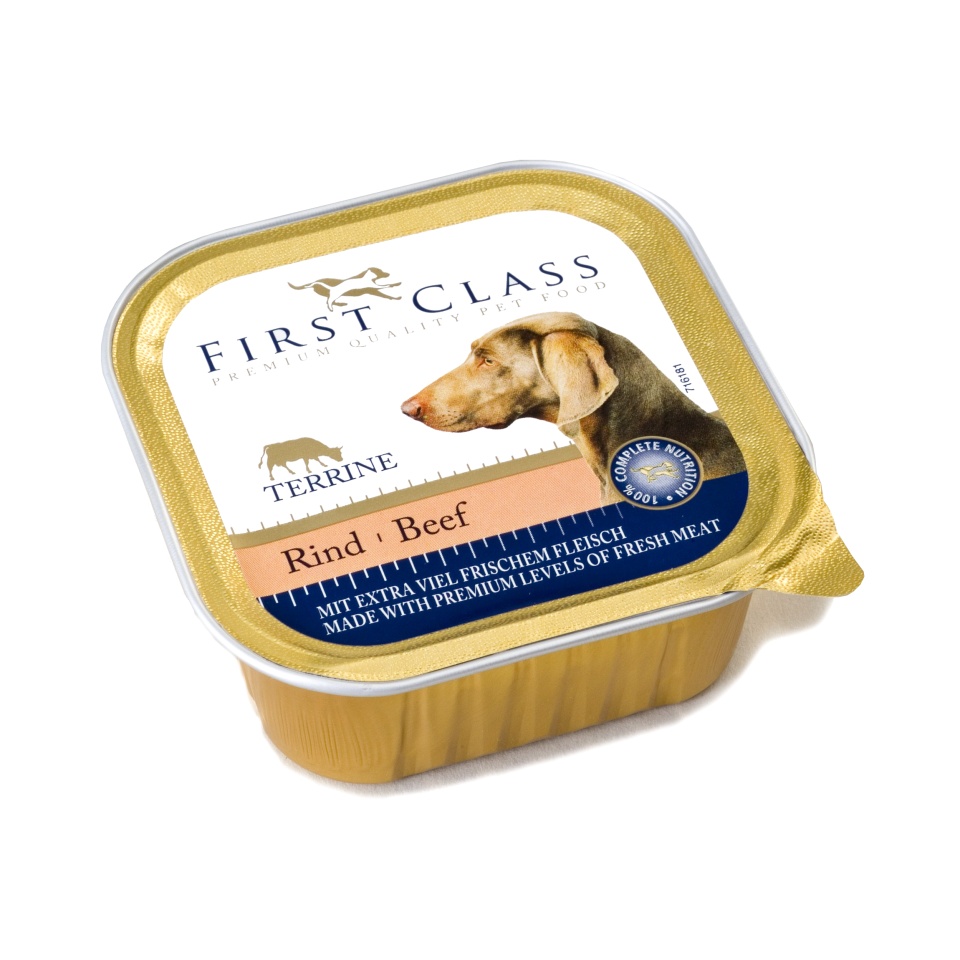 First Class 150g paštika s hovězím pro psy