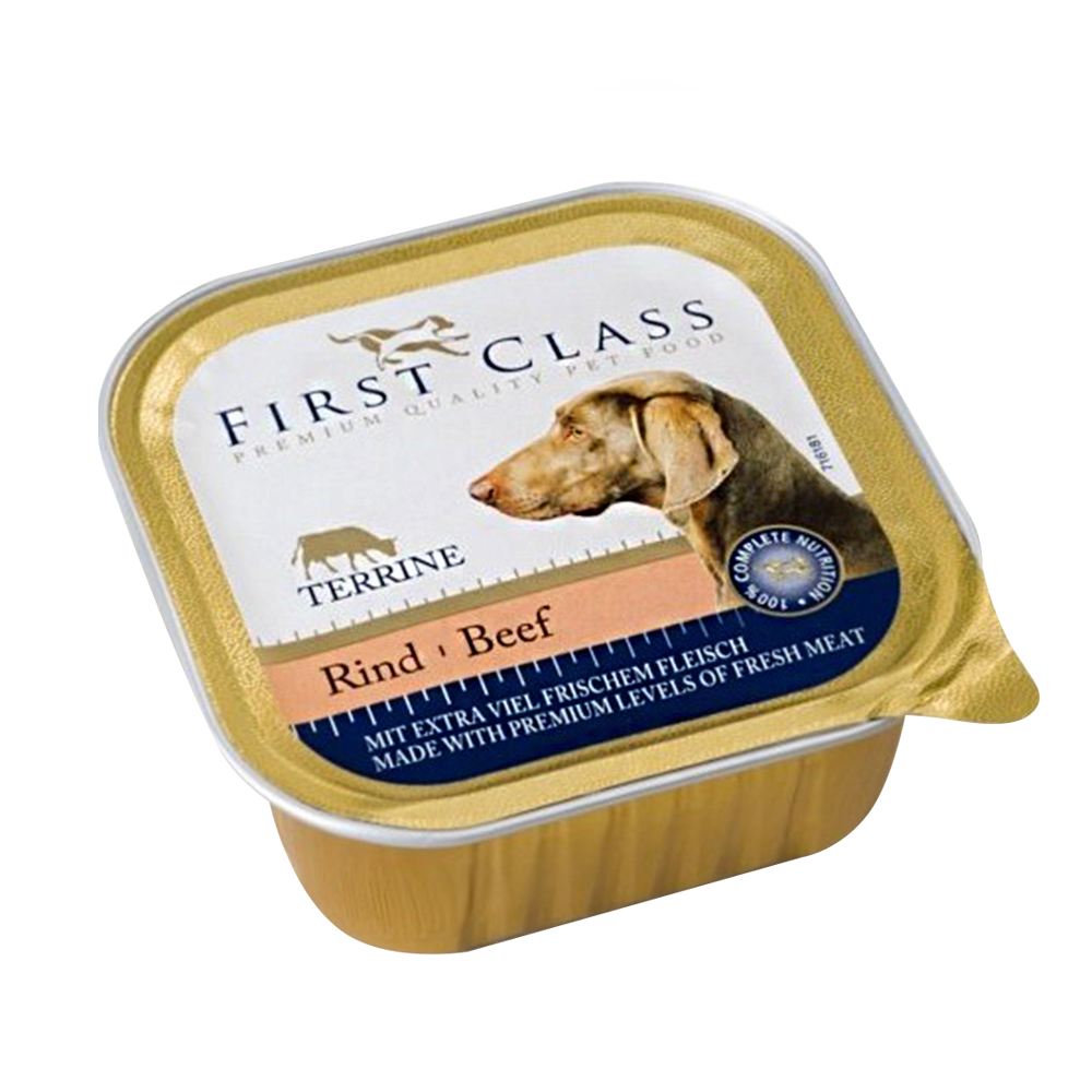 First Class Paštika s hovězím pro psy 300 g