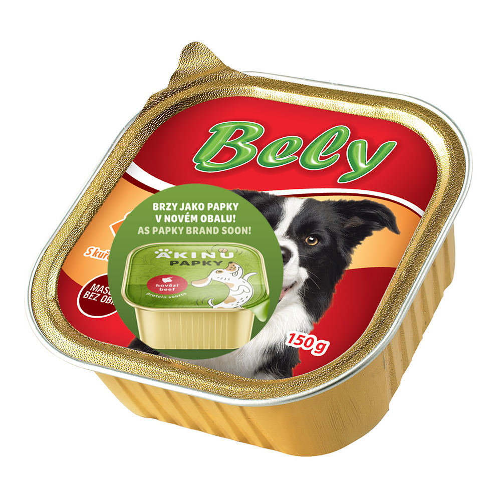 Bely paštika pro psy kuřecí s králíkem 150g Obrázek