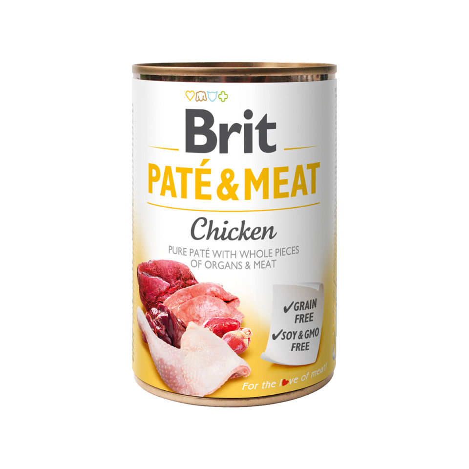 Brit Dog konz Paté & Meat Chicken 400g + Množstevní sleva