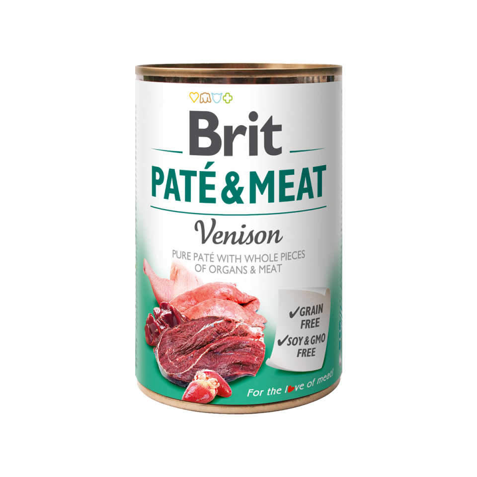 Brit Care Brit Dog Paté & Meat Venison 400g