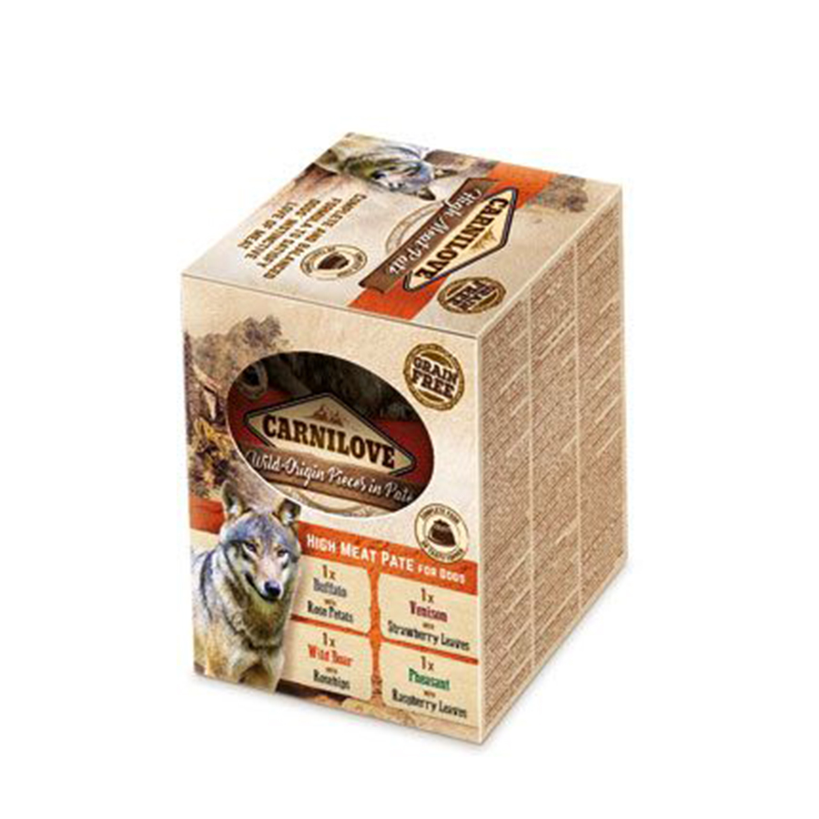 Carnilove Dog Pouch Paté MULTIPACK 4x300g