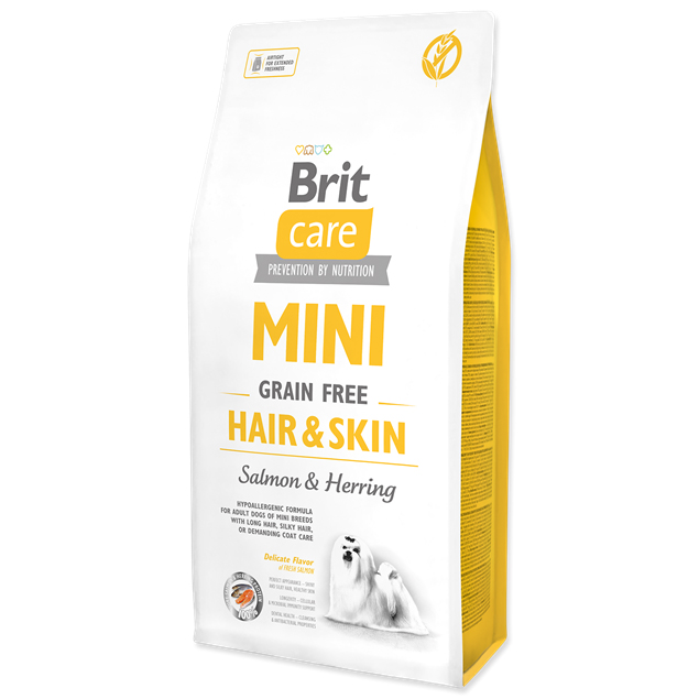 Brit Care Dog Mini Grain Free Hair & Skin 7kg