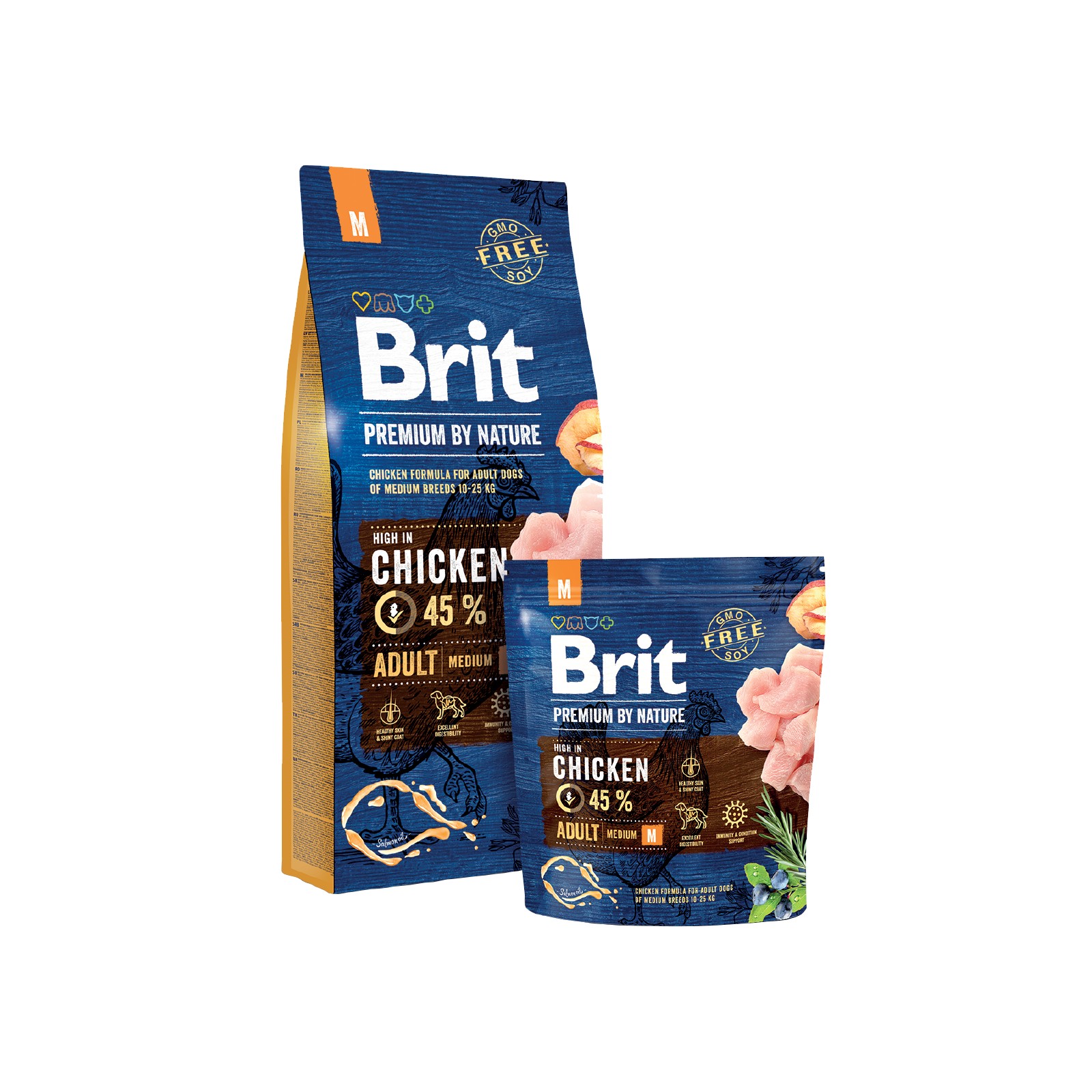 Brit Premium Dog by Nature Adult M 15kg