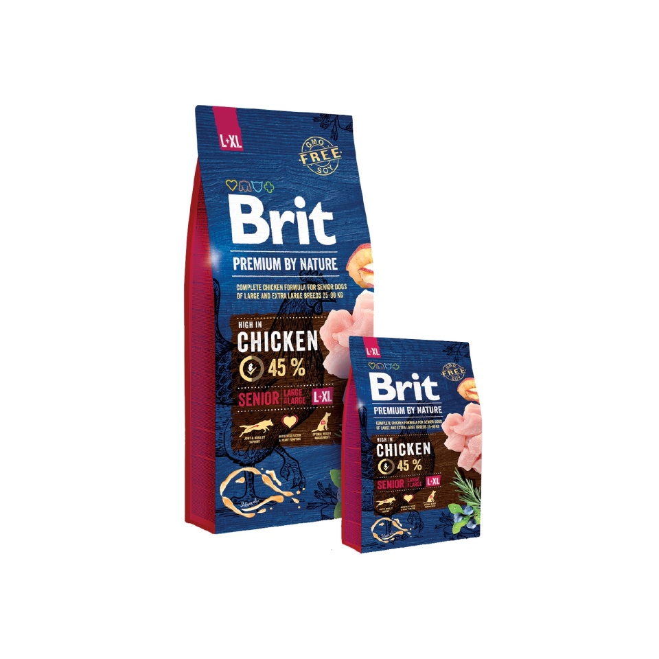 Brit Premium Dog by Nature Senior L+XL 3kg