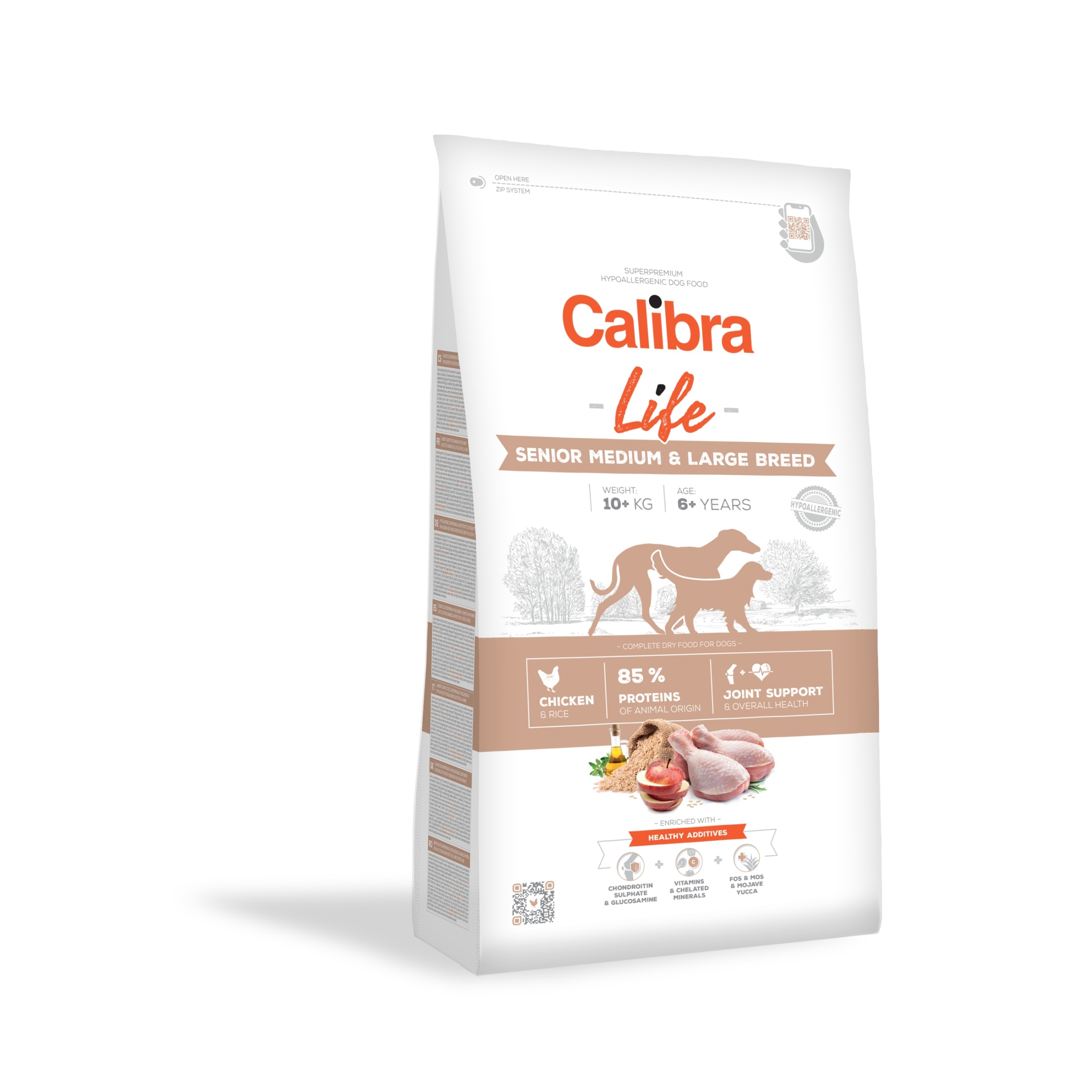 Calibra Dog Life Senior Medium & Large Chicken 2,5 kg