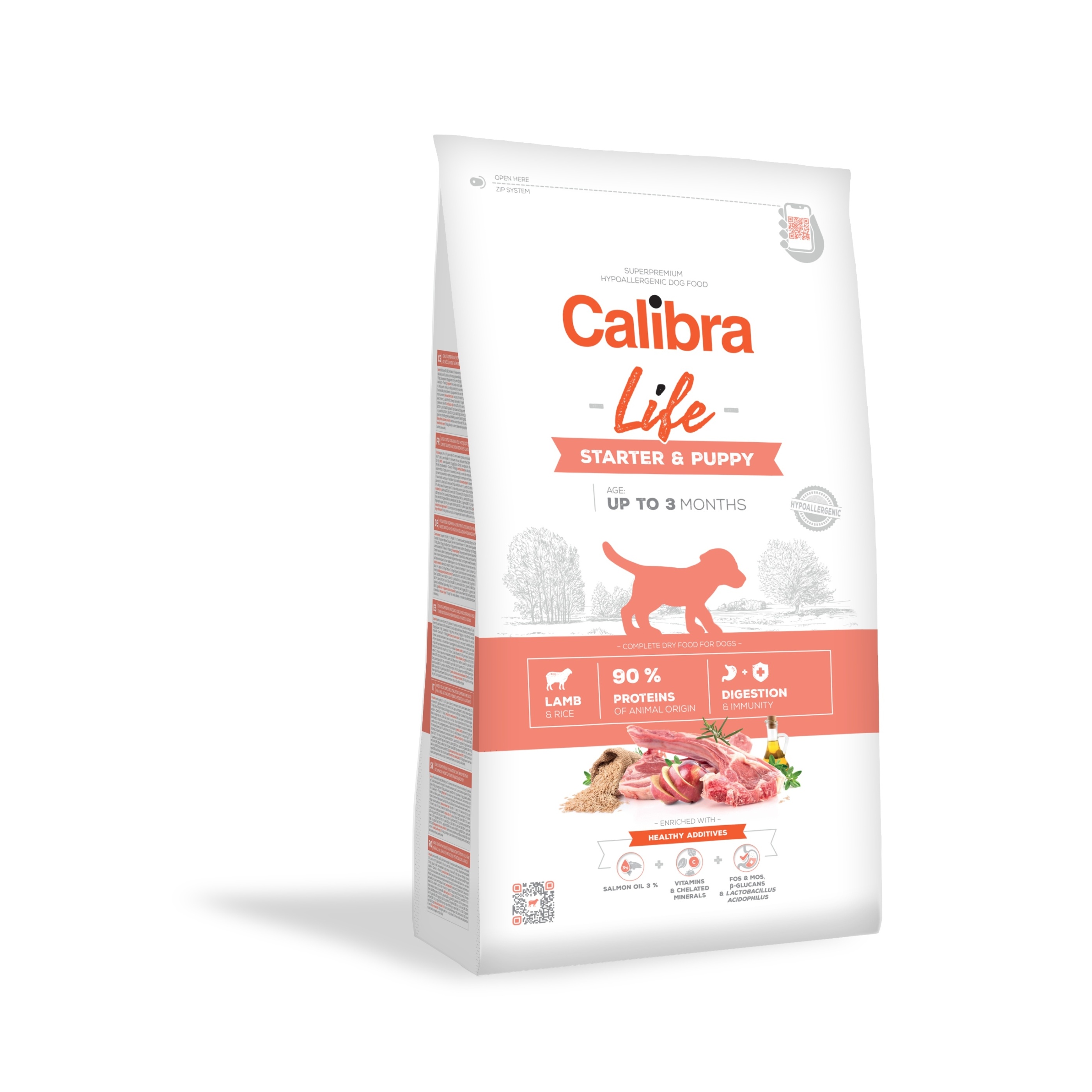 Calibra Dog Life Starter & Puppy Lamb 2,5 kg