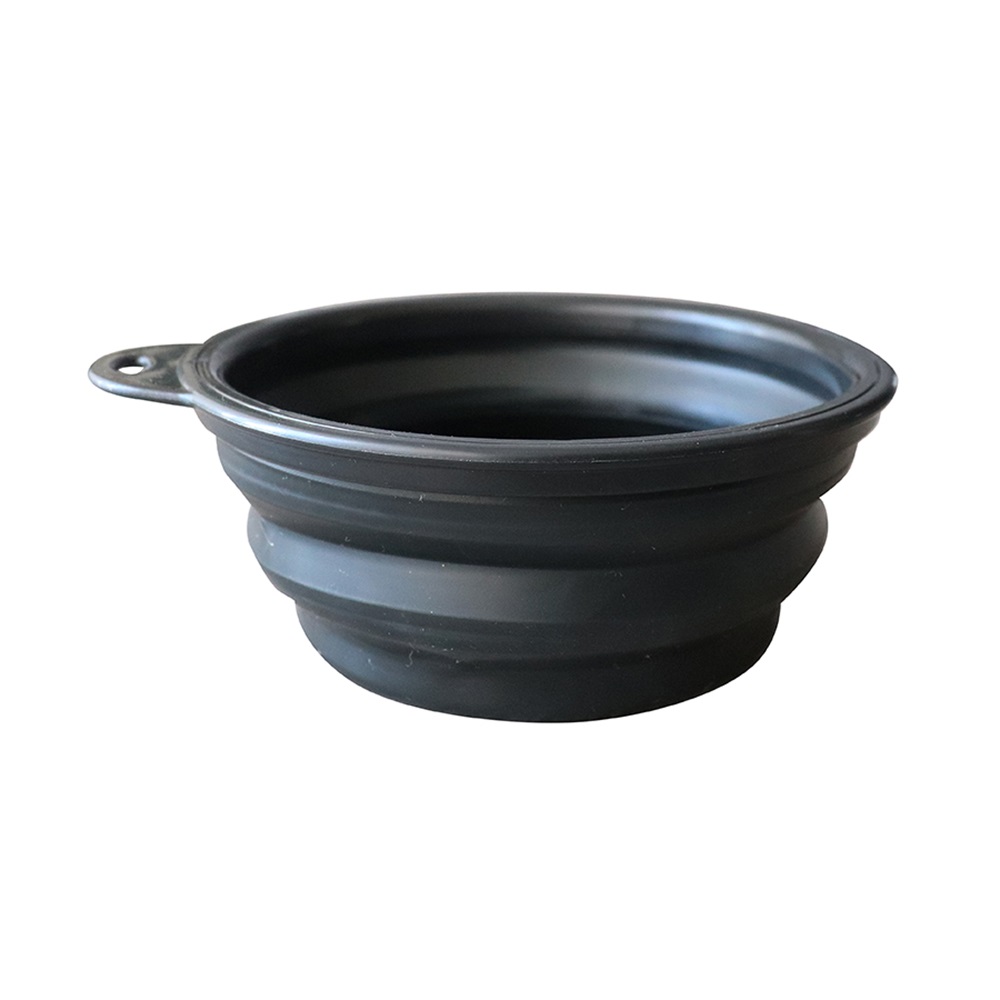 Akinu skládací miska 500ml Barva: Černá Obrázek