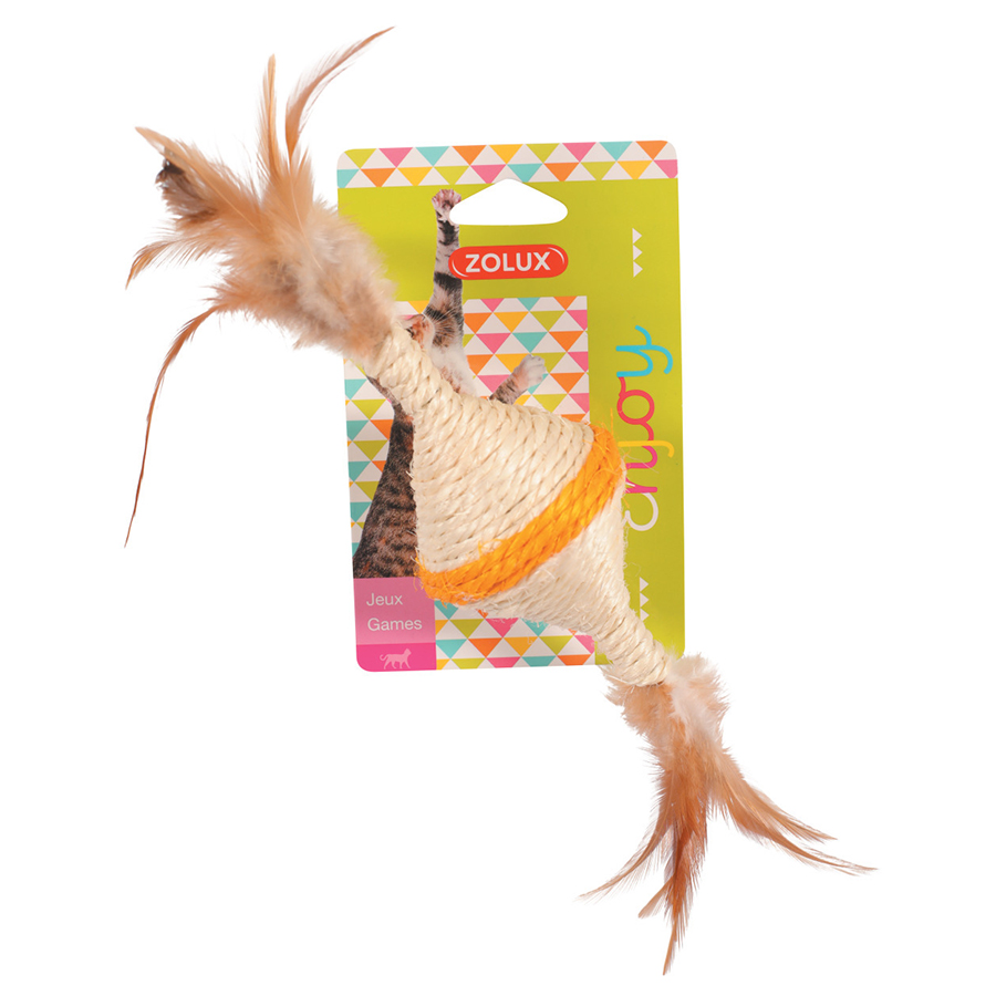 Hračka kočka Sisal Spinner Zolux