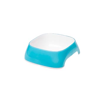 Miska plast GLAM MEDIUM 0,75l sv.modrá FP