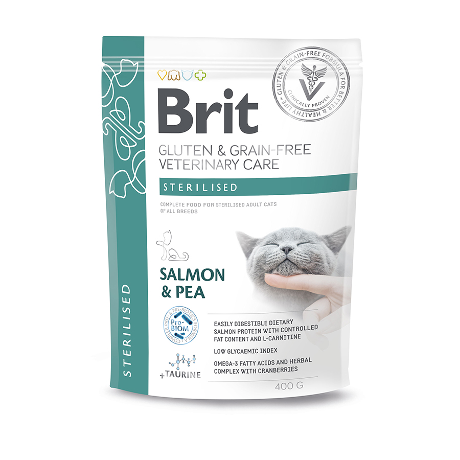 Brit VD Cat GF Care Sterilised 400 g