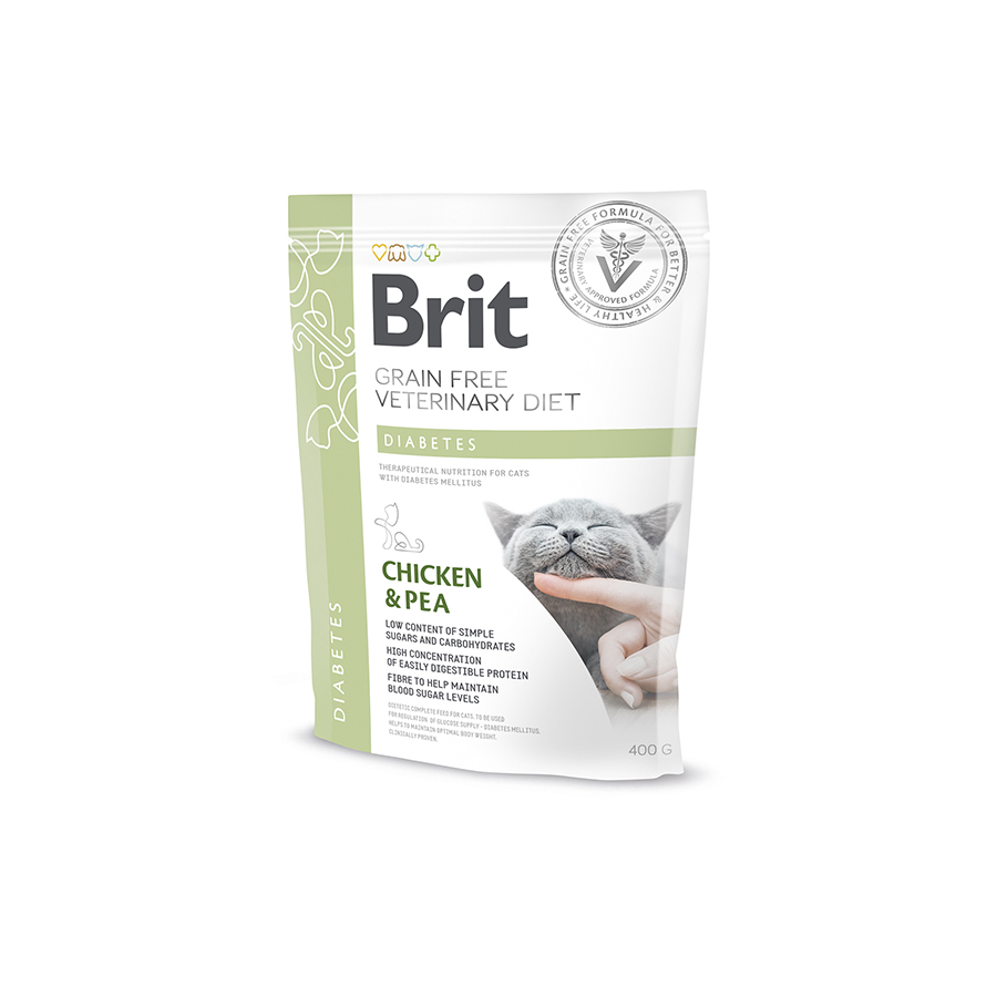 Brit VD Cat GF Diabetes 400 g