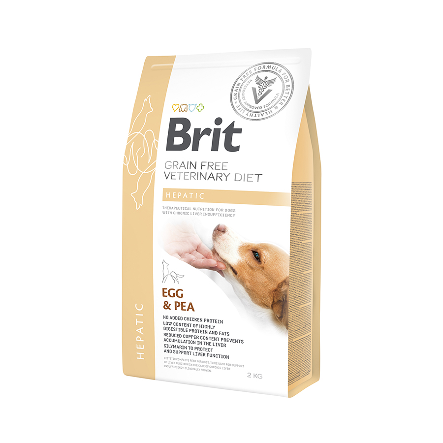 Brit VD Dog GF Hepatic 2 kg