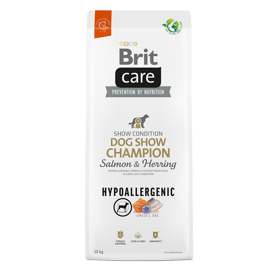 Brit Care Dog Hypoallergenic Dog Show Champion, 12 kg
