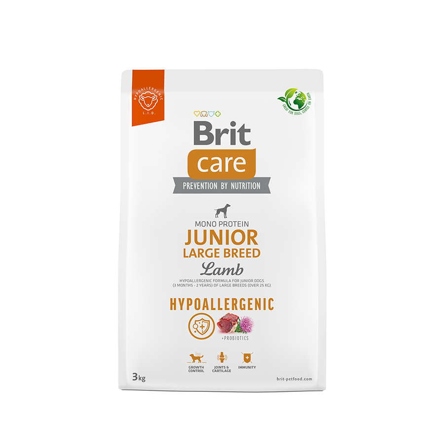 Brit Care Dog Hypoallergenic Junior Large Breed, 3 kg