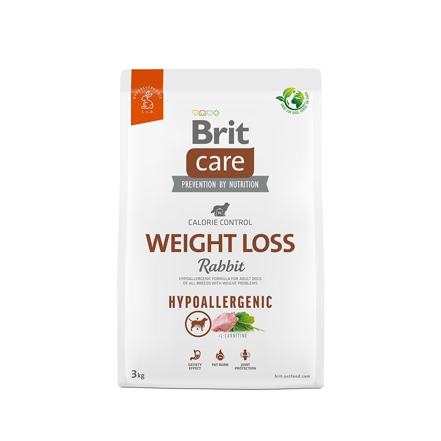 Brit Care Dog Hypoallergenic Weight Loss 3 kg