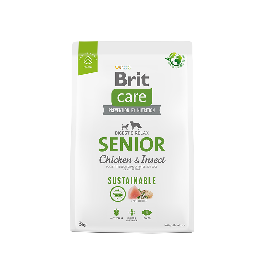 Brit Care Dog Sustainable Senior, 3 kg Obrázek