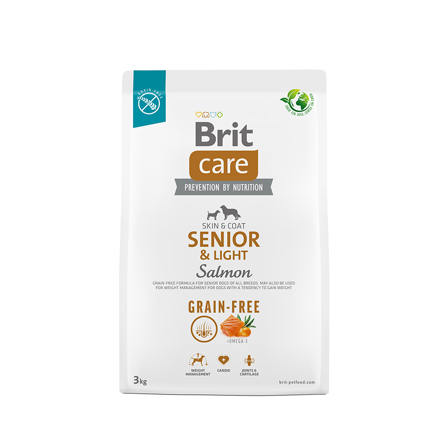 Brit Care Dog Grain-free Senior & Light 3 kg