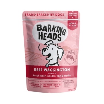BARKING HEADS Beef Waggington 300g + Množstevní sleva