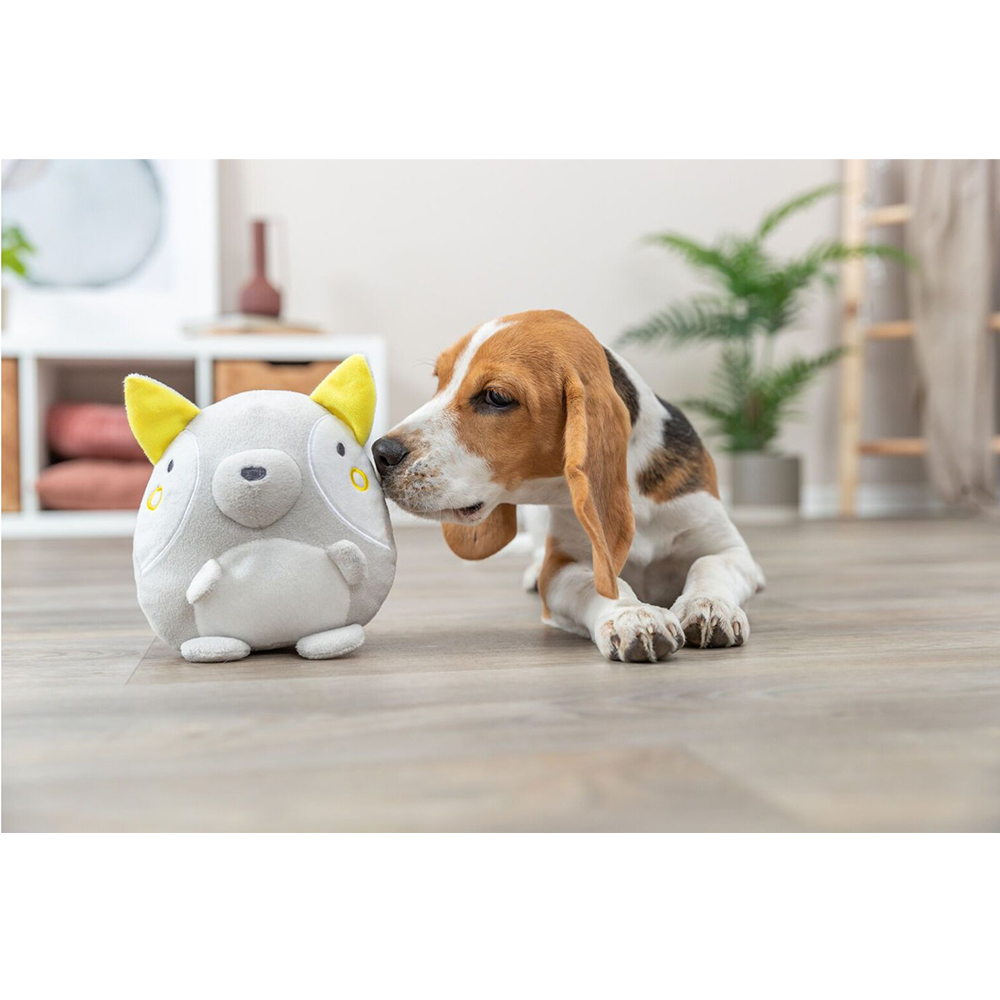 Trixie junior plyšová liška bez zvuku 15 cm Obrázek