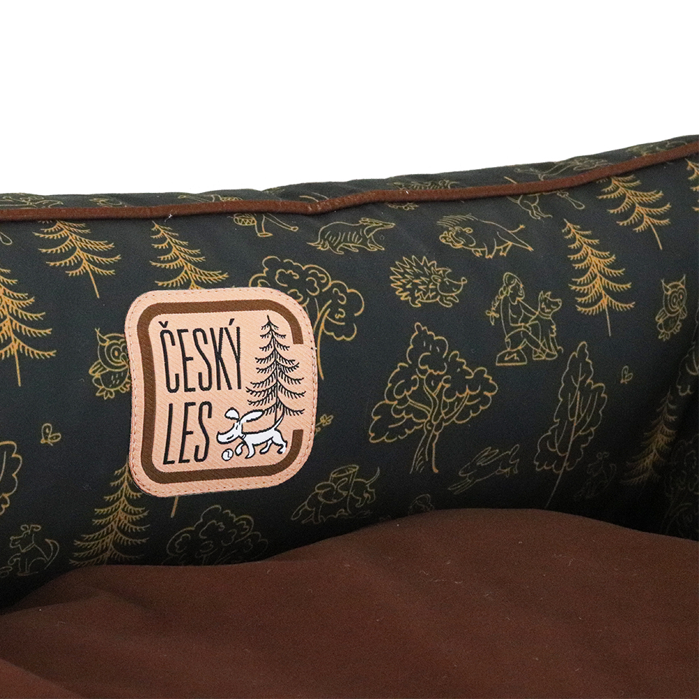 Akinu ČESKÝ LES pelech M 75x55 cm Barva: Hnědá Obrázek